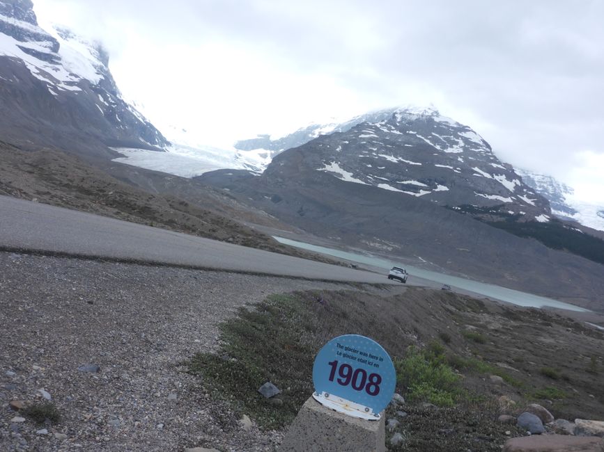 Jusqu'ici le glacier était