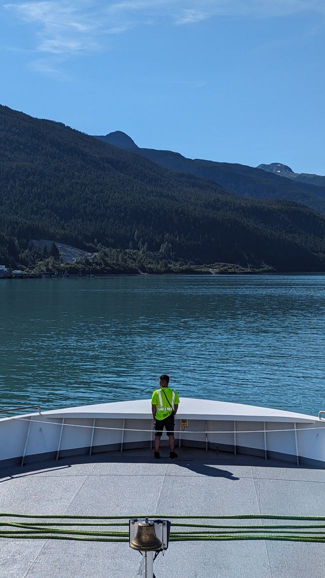 Tag 23: Skagway - Haines: das große Schwitzen in Alaska beginnt!