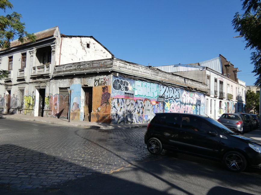 Der erste Nachmittag in Santiago de Chile