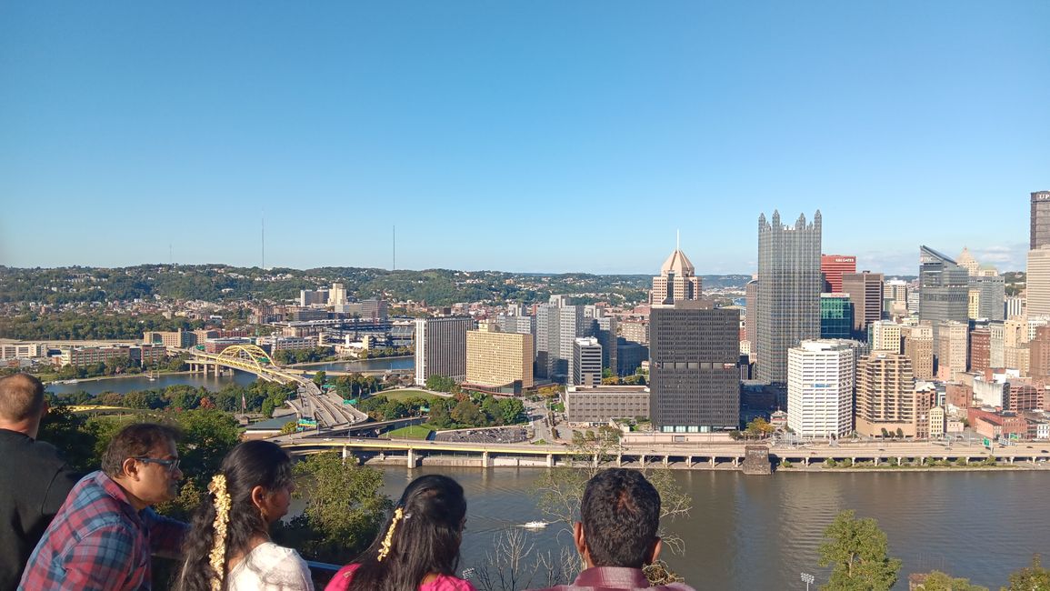 Pittsburgh vista da Mount Washington