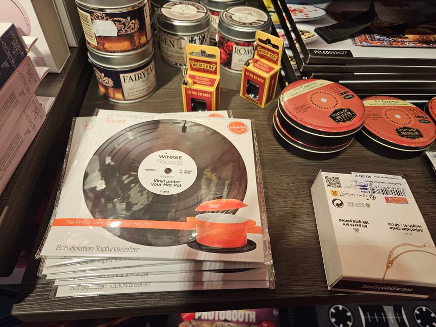 Vinyl-Topfuntersetzer