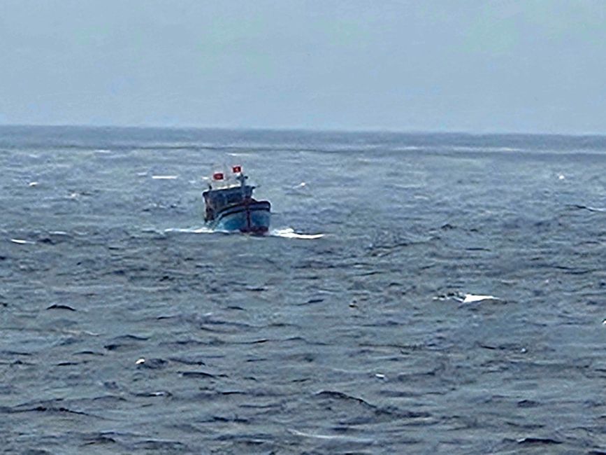 Entlang der vietnamesischen Küste hat es vor allem viele Fischerboote