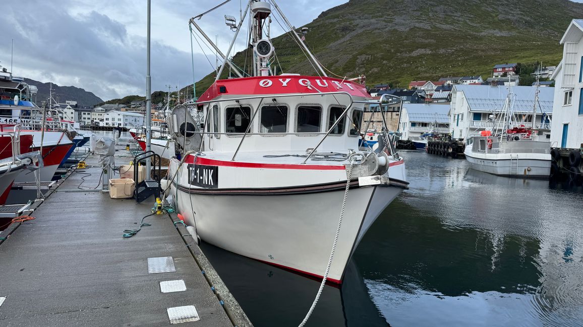 Una delle barche da pesca 