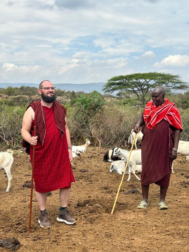 In the land of the Maasai