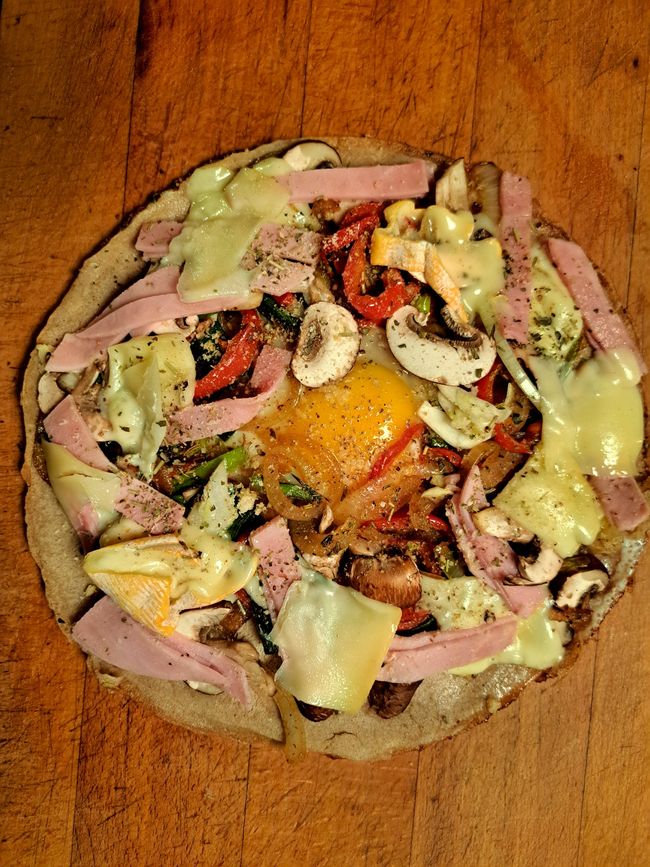 Stärkung mit selbstgemachter Galette bretonne
