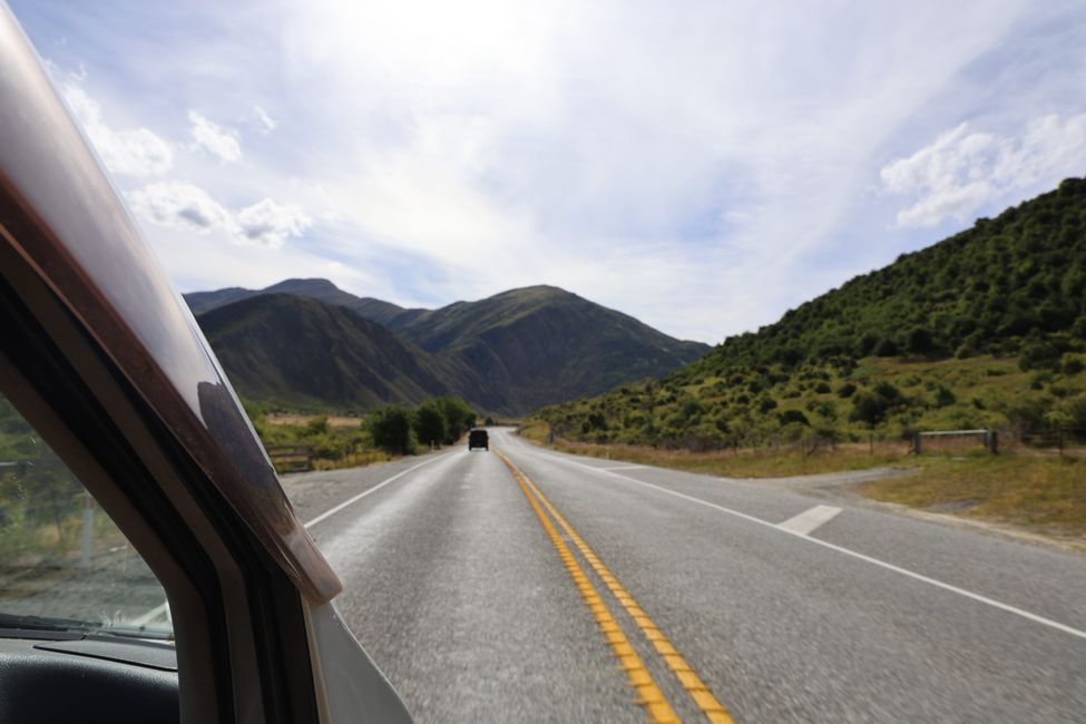 Verbindungsetappe Richtung Milford Sound