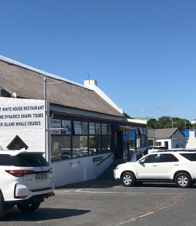 Das White House - Startpunkt unserer Marine Big Five-Tour