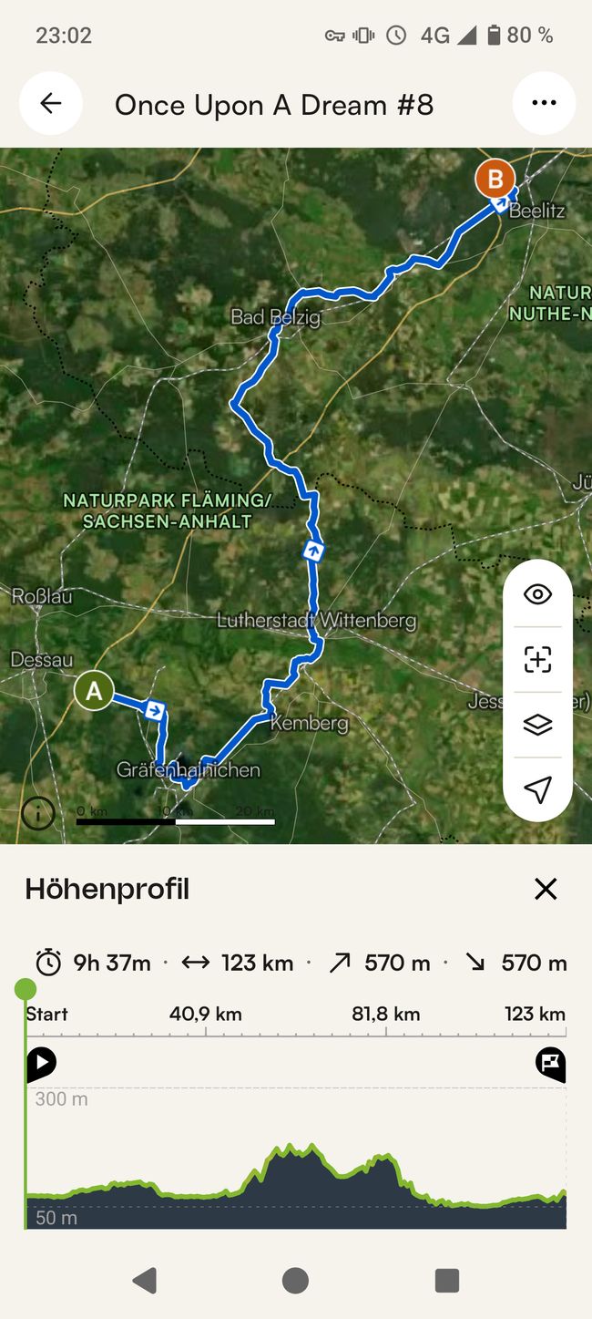 Maplibre | © komoot | Map data © OpenStreetMap Contributors