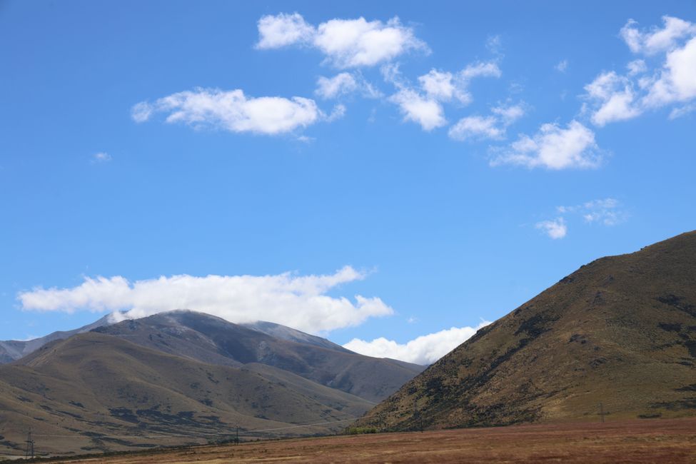 Überführungsfahrt CHC - Wanaka