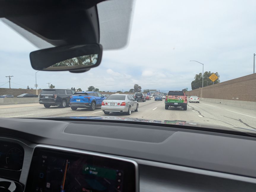 Kalifornien 2025, Tag 4, Shopping In Westchester, Griffith Observatory und Glendale