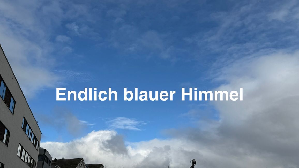 Blauer Himmel