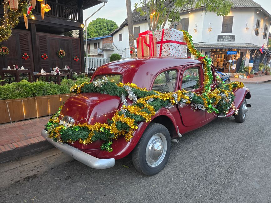 Heilig Abend in Luang Prabang
