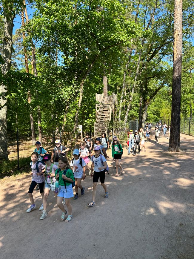 School trip to Petzow