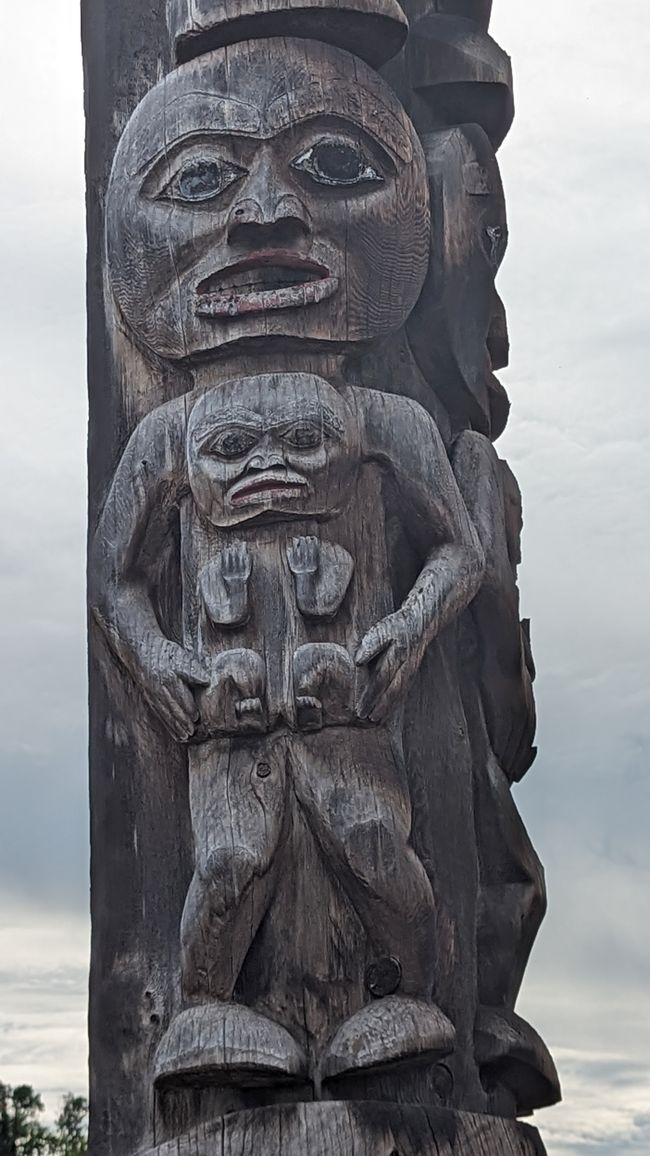 Gitanyow Totem Poles