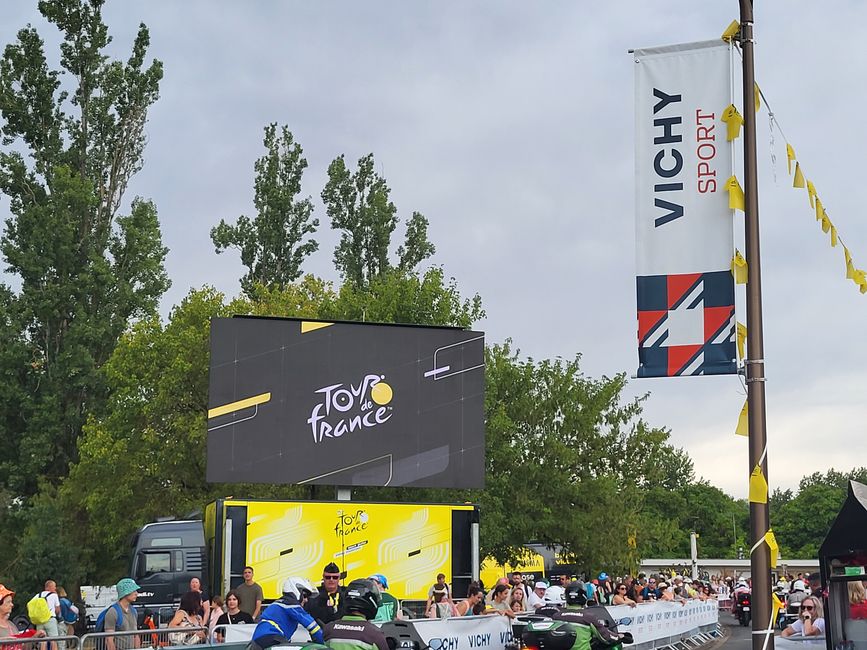 Tour de France in Vichy