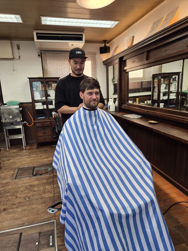 Yamaguchi Barber in Hayama
