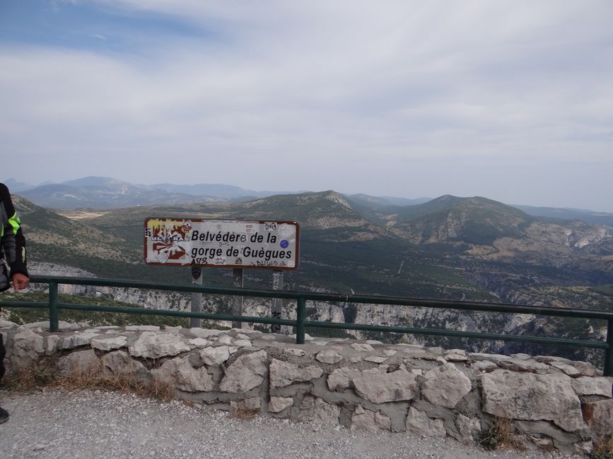 Etappe 4: Menton - Gorge du Verdon- Saint Julien-du-Verdon 