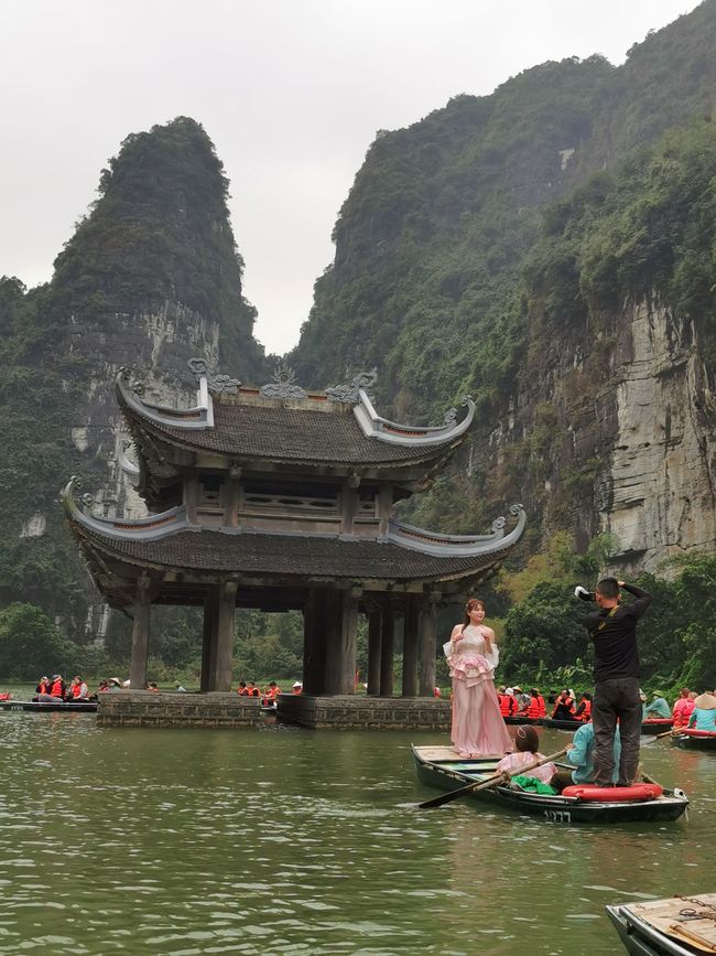Balanceakt in Tràng An