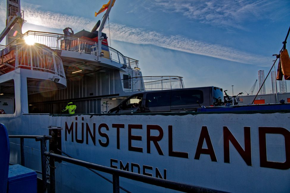 Weit draussen auf offener See