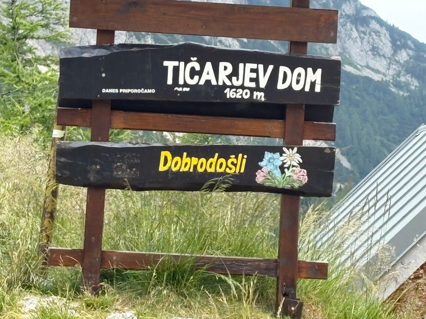Gli scalatori di vette - siamo sul Passo Vrsic