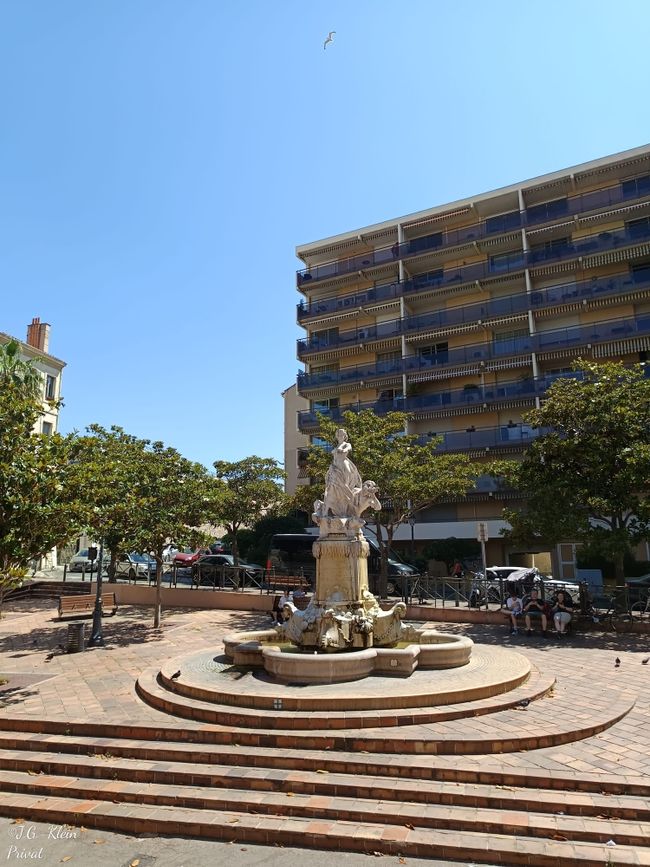 Fontaine d'Amphitrite von Auguste Carli