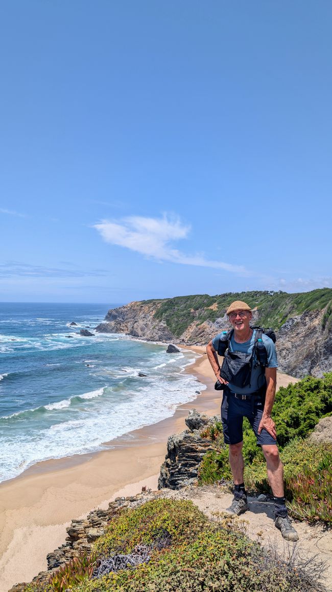 8. Etappe von Odeceixe nach Zambujeira do Mar