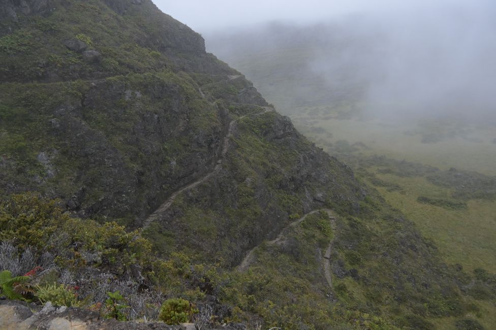 Volcan Haleakala - Randonnée dans le cratère - La sortie