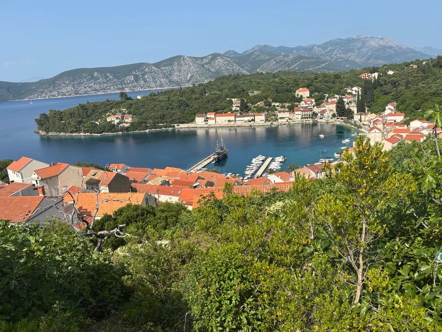 Isla Korcula y "ciudad antigua"