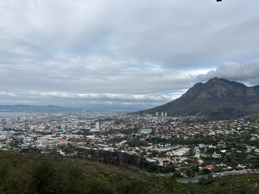 Hiking Lion's head again, around sunset time.