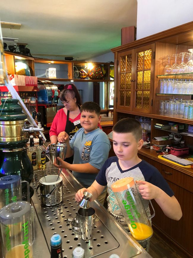 School trip to Petzow