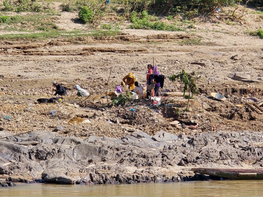 Auf dem Mekong von Luang Prabang nach Ban Houayxay