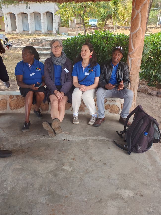 Ausflug mit den Lehrkräften an den Chicamba-See