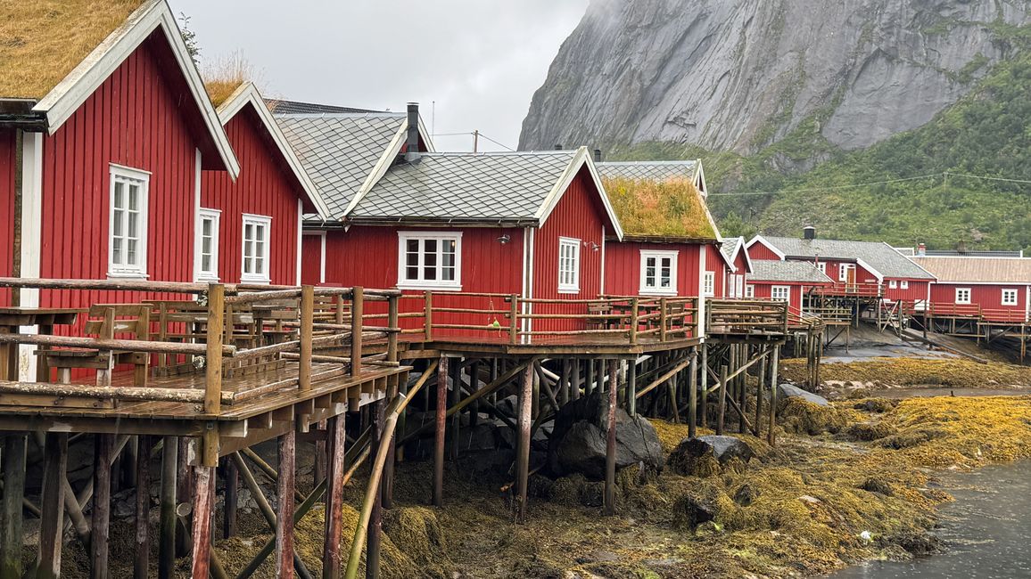 Traditional fisherman's cabins, now holiday accommodations