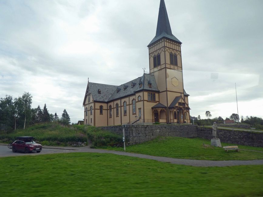 Vågan kirke in Kabelvåg