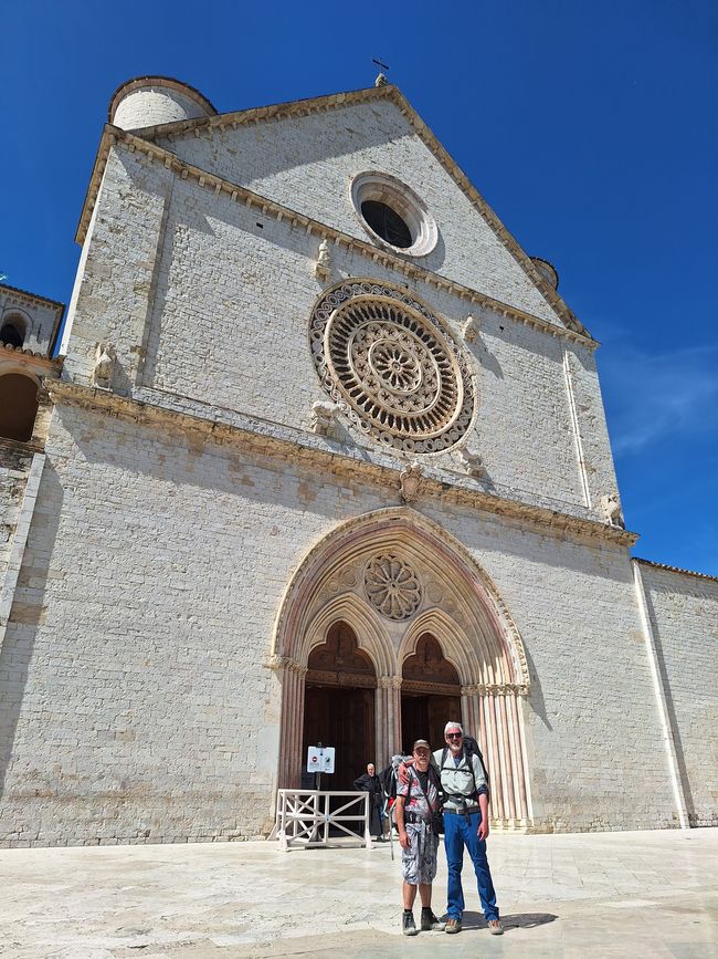 Tag 15 Von Valfabbrica nach Assisi