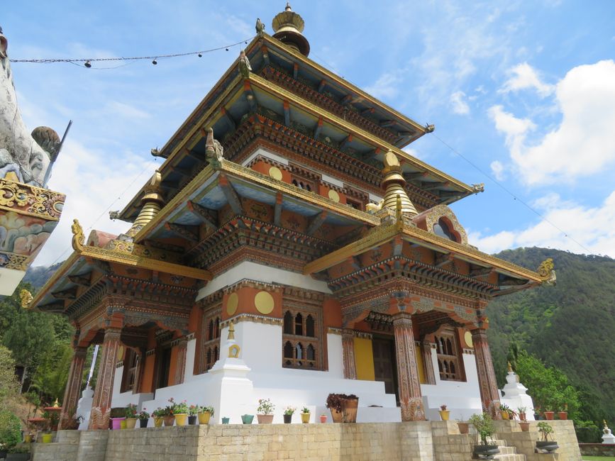 Temple near Punkha