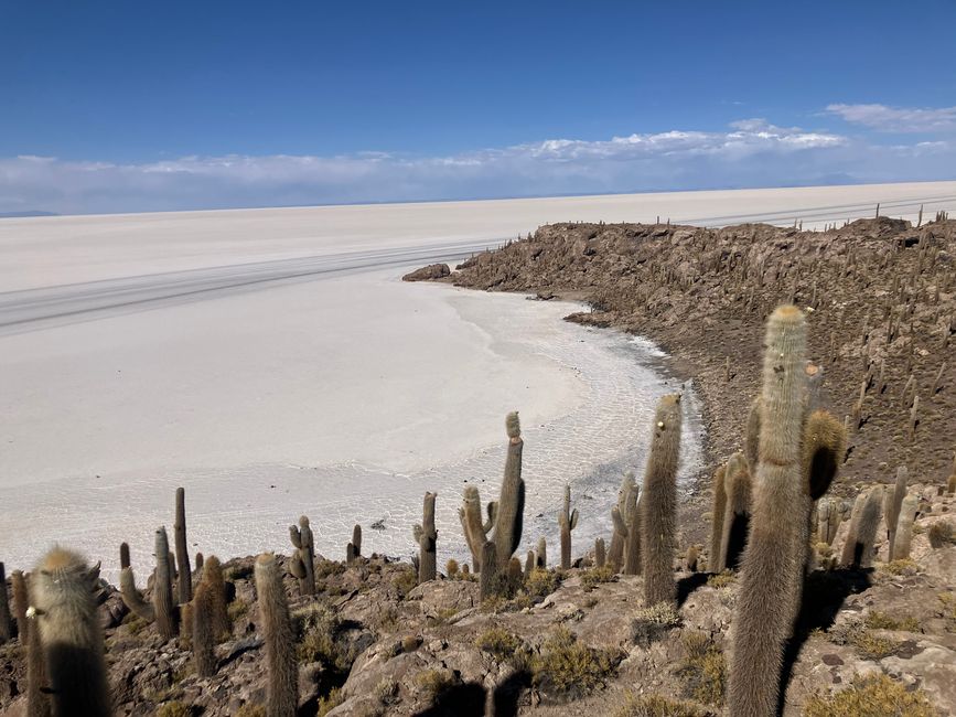 El desierto de sal en Bolivia