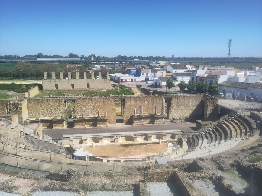 Ausgrabungen in Santiponce, dem römischen "Italica"