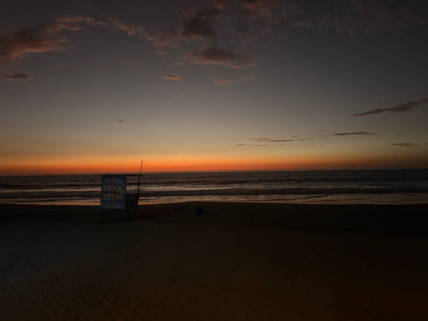 … tramonto!