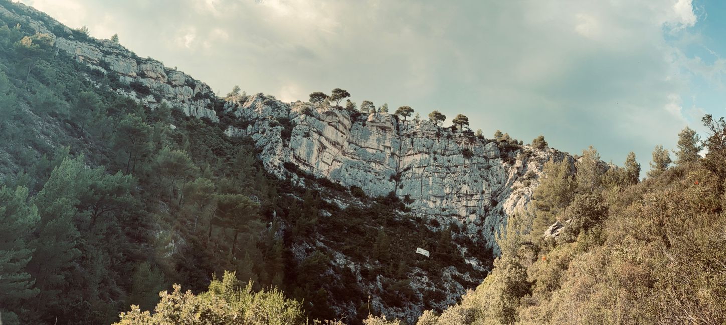Ein toller Tech-Trail führte durch diese Schlucht