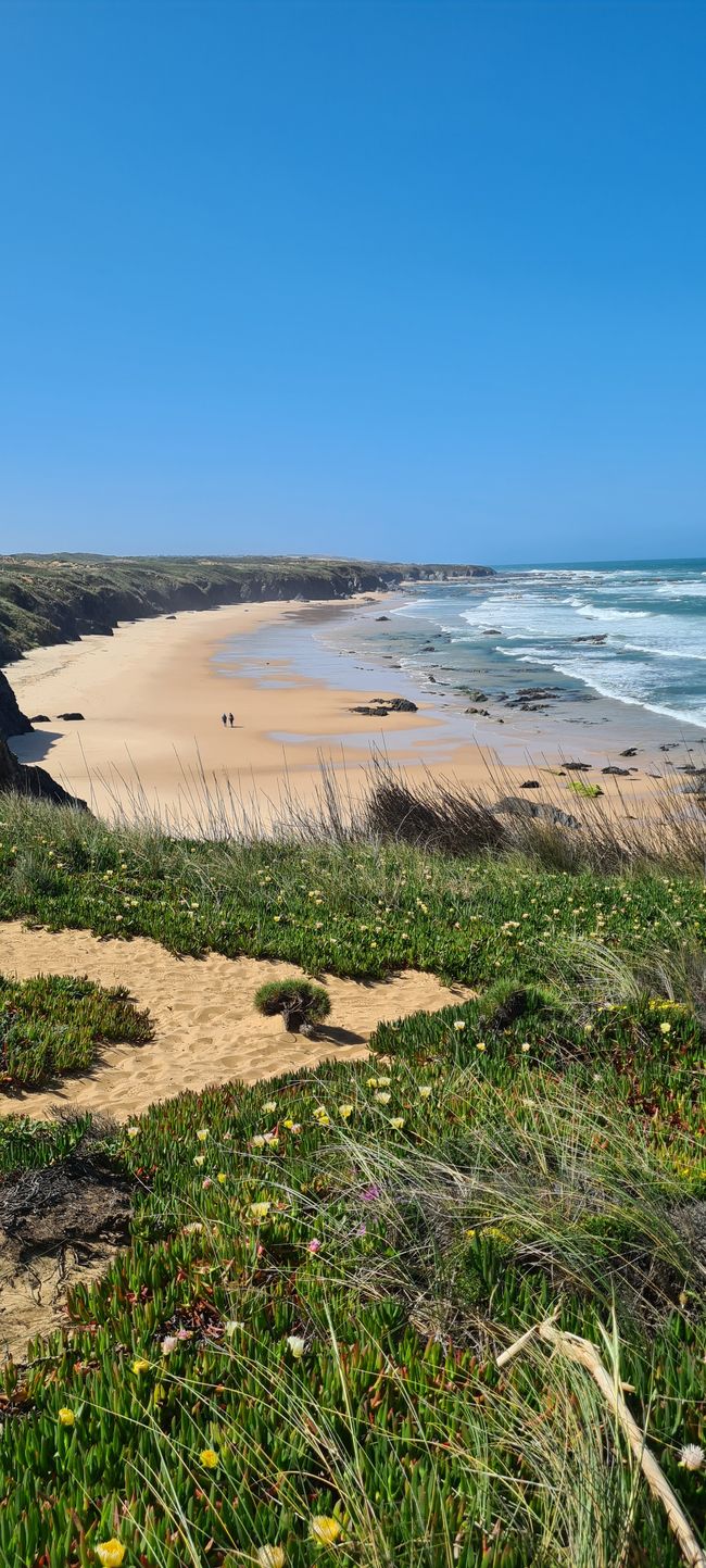 3. Etappe Vila Nova de Milfontes - Cavaleira