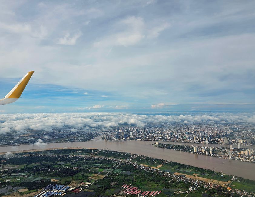 Ankunft in Phnom Penh