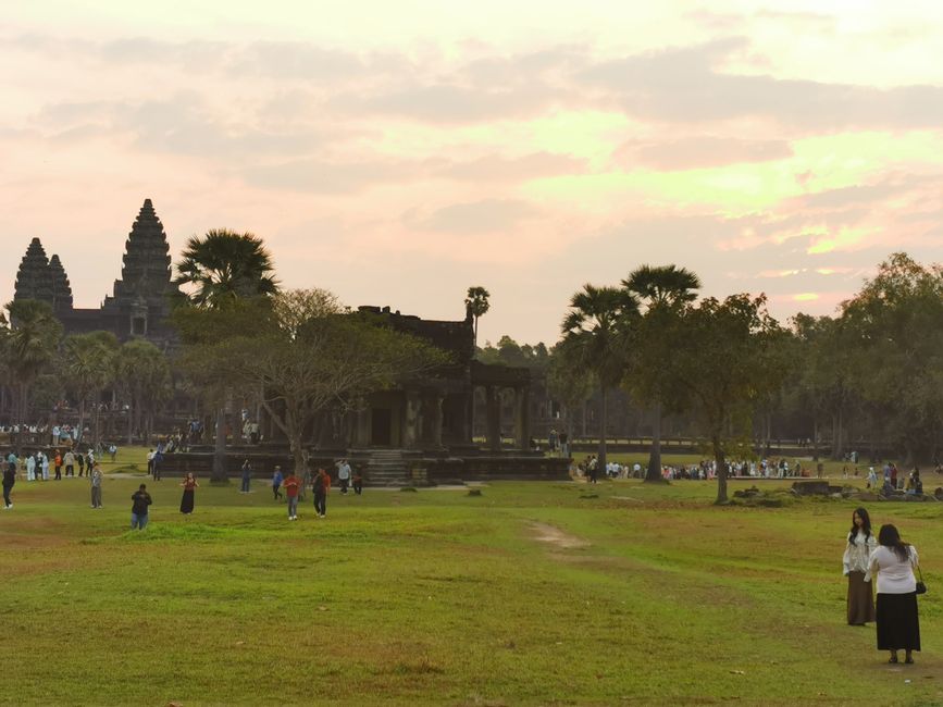 On Temple Tour in Siem Reap