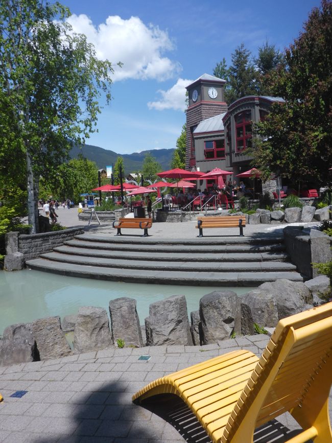 C'est agréable à Whistler