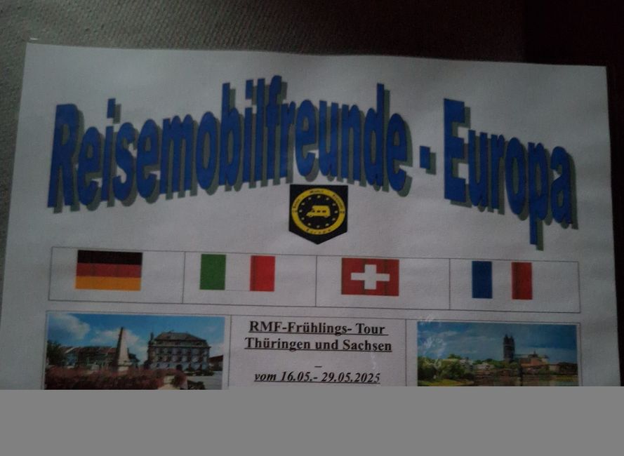 RMF Europa
Frühlings-Ausfahrt
vom 16. - 29.05. 2025