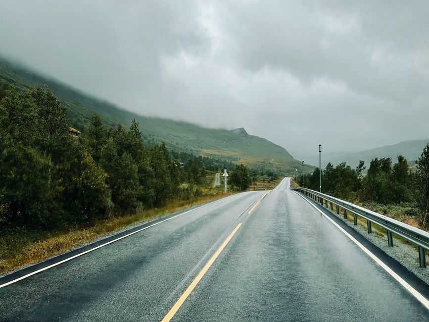 Reisetag - Regen, Nebel, Altbekanntes