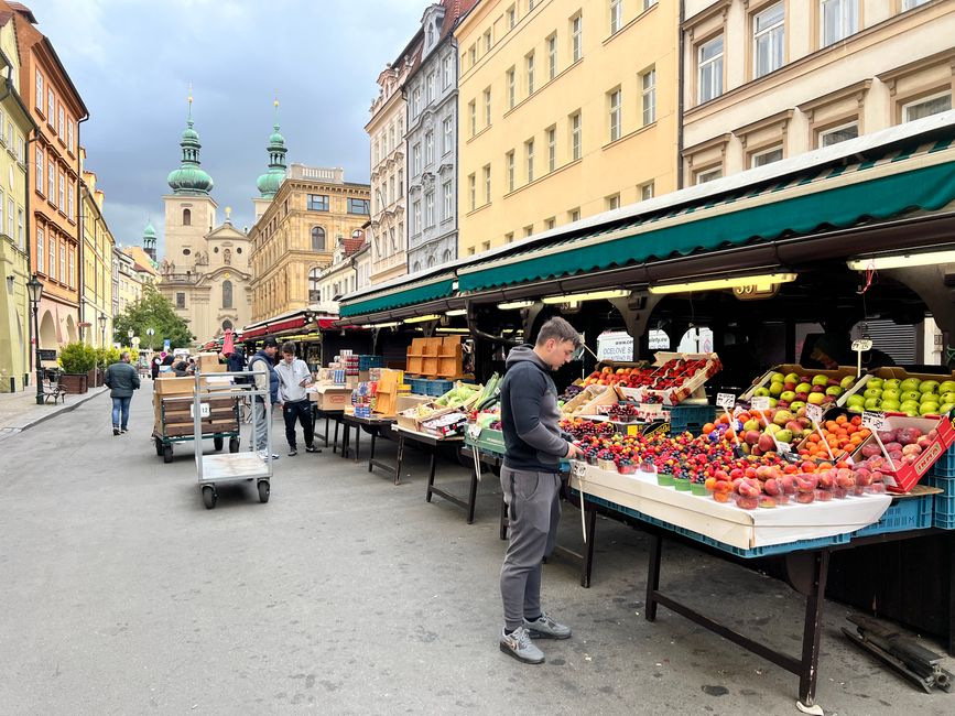 Spaziergang durch Prag