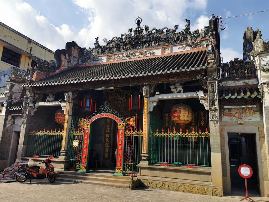 Chinatown à Saïgon - Hall d'assemblée Tue Thành