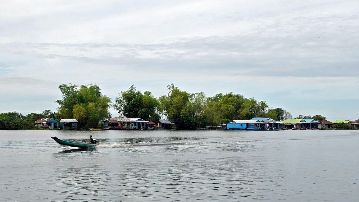 Von Siem Reap über den Tonle-Sap-See nach Battambang