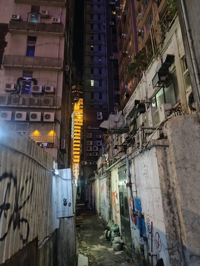 Vista sulla Cina continentale